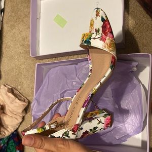 Floral heels
